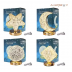 Rechargeable Moon/Round/Square/Star Projection Night Light with Touch Control